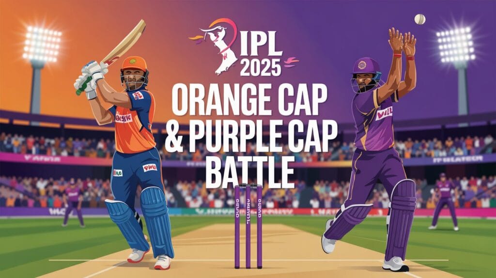 IPL 2025: Orange Cap and Purple Cap